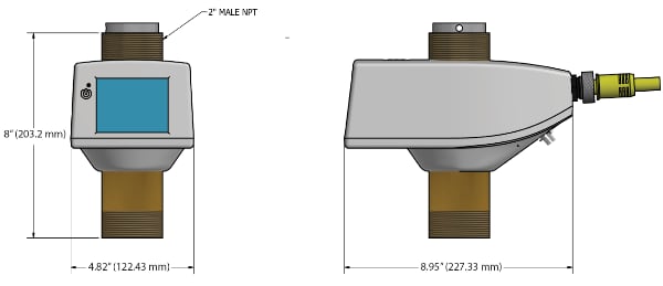 910-24 MagnaValve dimensions