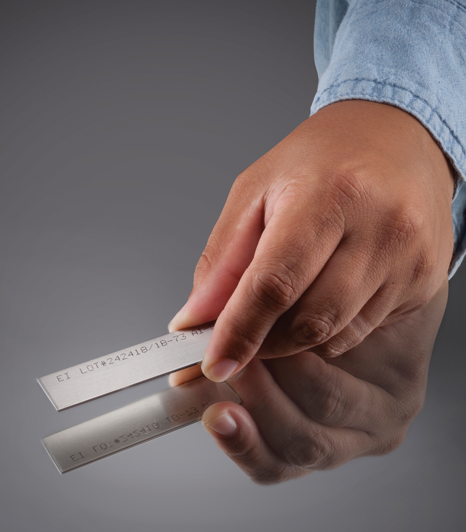 EI Introduces the DoubleSided Numbered Almen Strip Electronics Inc